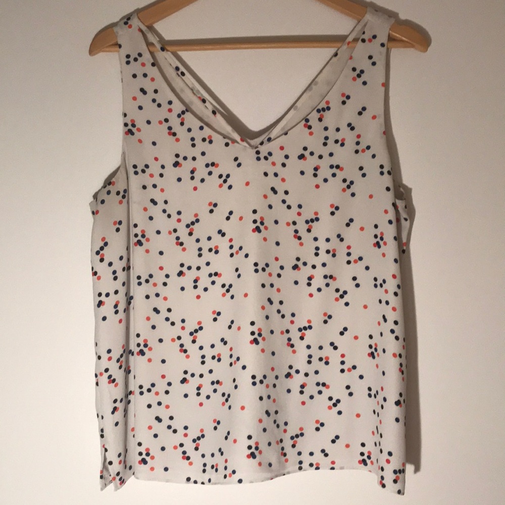 Polka dot blouse